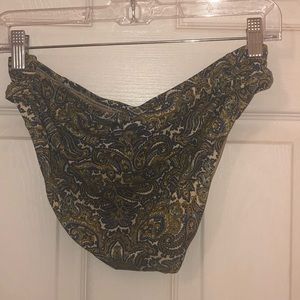 J.Crew Bikini Bottom Paisley Print